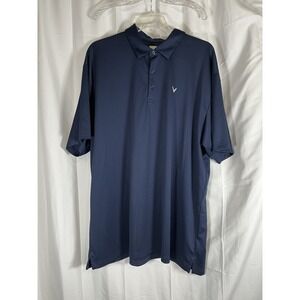 Callaway Opti-Dri Performance Golf (Polo) Shirt Navy Size 2XLT